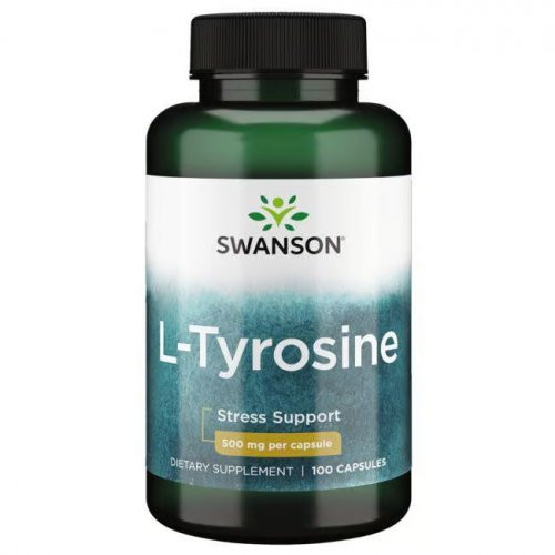 SWANSON L-Tyrosine 500mg Stress Support 100 capsules