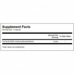 SWANSON MSM 1.000mg Joint Health and Mobility 120 capsules