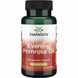 SWANSON Evening Primrose Oil 500mg Menopause Support 100 capsules