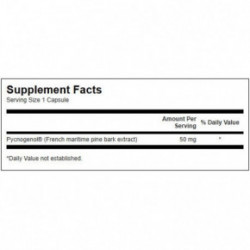 SWANSON Pycnogenol 50mg Antioxidant Support 50 capsules