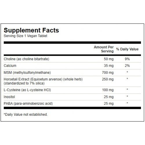 SWANSON Hair, Skin & Nails Beautifying Nutritional Support 60 caps.