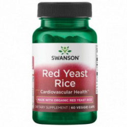 SWANSON Red Yeast Rice Cardiovascular Health 60 caps.