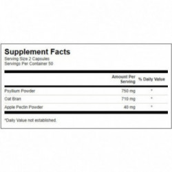SWANSON Tri-Fiber Complex Digestive Health 100 capsules