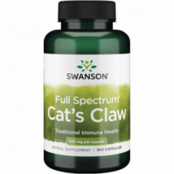 SWANSON Full Spectrum Cats Claw 500mg Traditional Immune Health 100 capsules