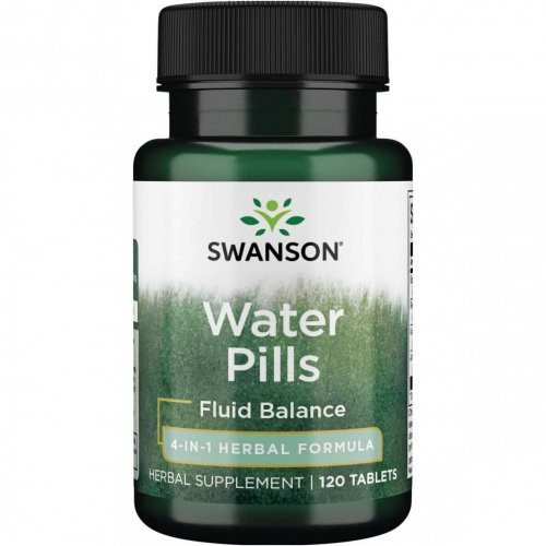 SWANSON Water Pills Fluid Balance 120 capsules