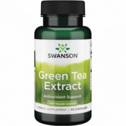 SWANSON Green Tea Extract 500mg Antioxidant Support 60 caps.