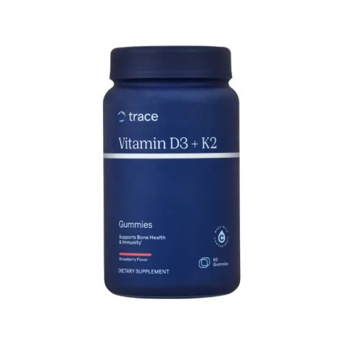 Trace Minerals Vitamin D3 + K2 Gummies 60 gummies