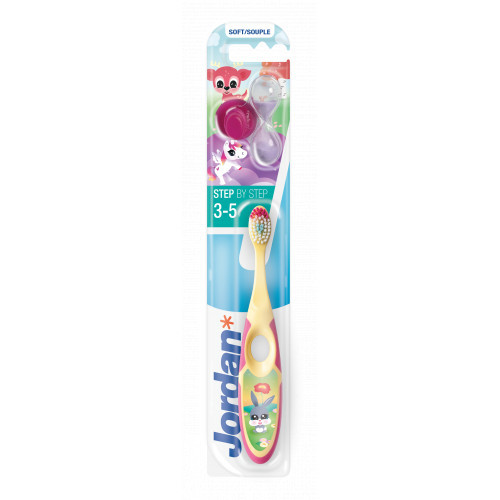 Jordan Step 3-5 years Kids Toothbrush Soft Blue