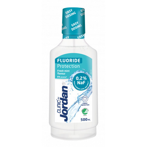 Jordan Clinic Fluoride Protection Mouthwash 500ml