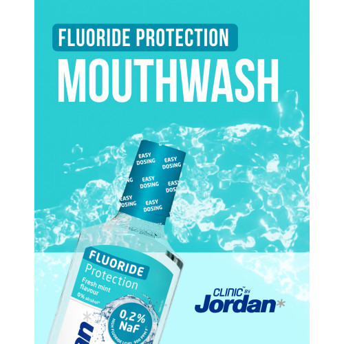 Jordan Clinic Fluoride Protection Mouthwash 500ml