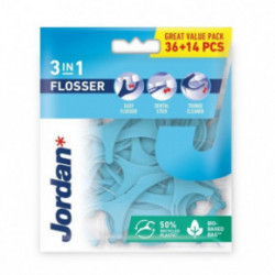 Jordan 3-in-1 Flosser 36pcs+14pcs