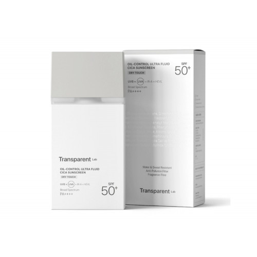 Transparent Lab Oil Control Ultra-Fluid Cica Sunscreen SPF50 100ml