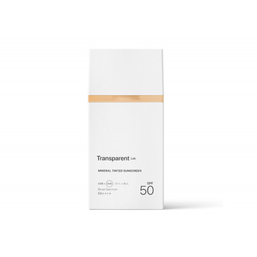 Transparent Lab Mineral Sunscreen Cream SPF50 100ml