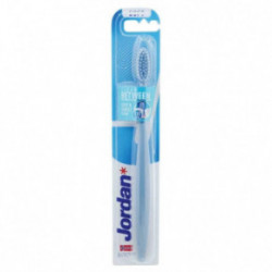 Jordan Clean Between Soft Toothbrush Blue
