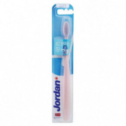 Jordan Clean Between Soft Toothbrush Blue