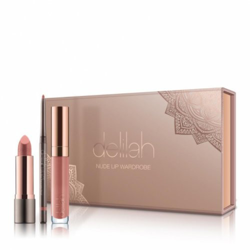 Delilah Nude Lip Wardrobe Gift set