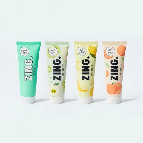 ZING. Enamel Whitening Toothpaste Apple & Kiwi 75ml