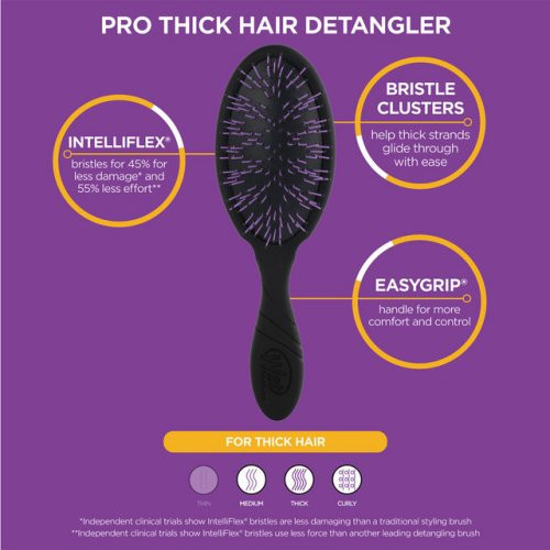 WetBrush Thick Hair Pro Detangler Brush 1pcs