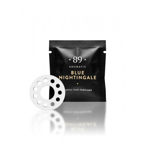 Aromatic 89 Car Air Freshener Vent Clip Refill Blue Nightingale