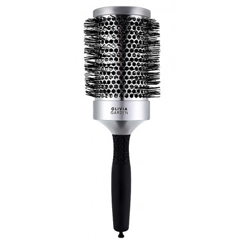 Olivia Garden Essential Blowout Classic Silver Hairbrush 63 mm