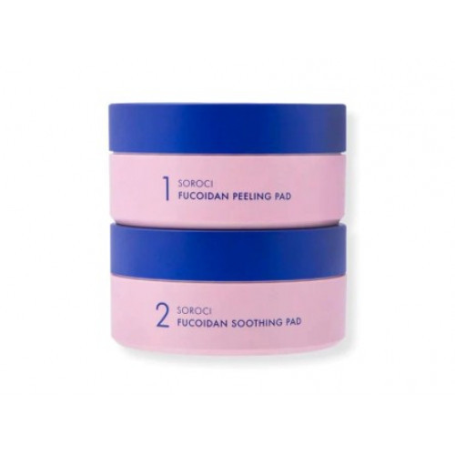 Soroci Fucoidan Peeling and Smoothing Facial Pads 70 pcs.