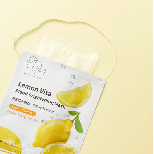 BOM Lemon Vita Blend Brightening Mask 10 pcs.