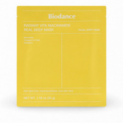 Biodance Radiant Vita Niacinamide Real Deep Mask 34g