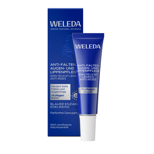 Weleda Blue Gentian & Edelweiss Contouring Eye & Lip Cream 10ml