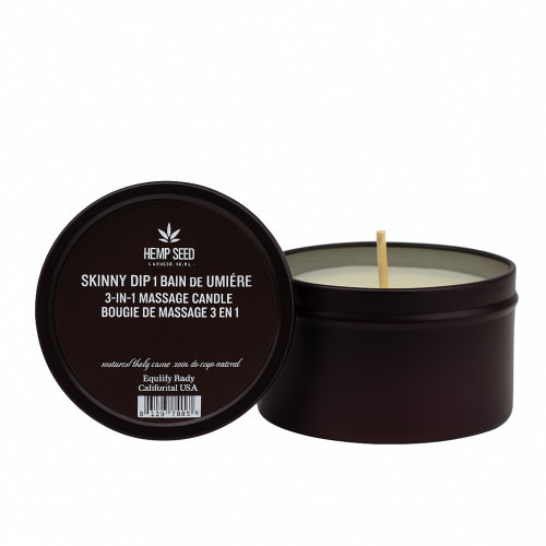 Hemp Seed 3-in-1 Skinny Dip Massage Candle 170g