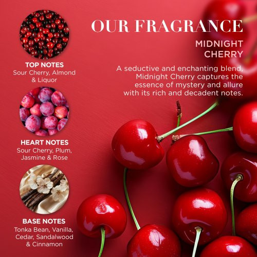 Baylis & Harding Midnight Cherry Festive Bauble Gif 250ml