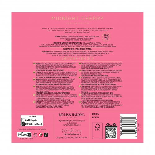 Baylis & Harding Midnight Cherry Festive Bauble Gif 250ml