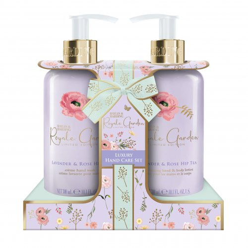Baylis & Harding Royale Garden Rose, Poppy & Vanilla Luxury Hand Care Gift Set 2x300ml