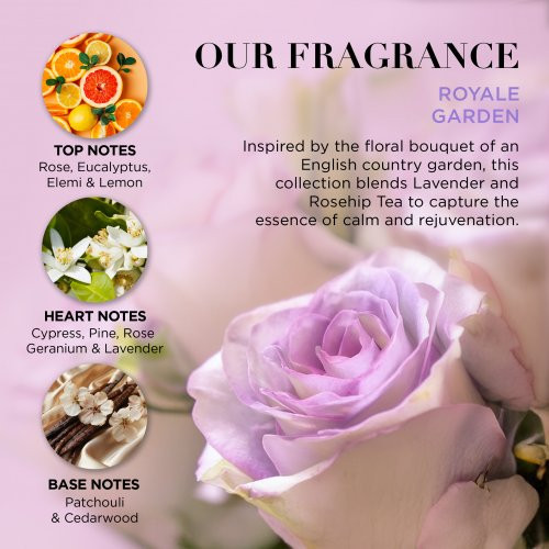 Baylis & Harding Royale Garden Rose, Poppy & Vanilla Luxury Hand Care Gift Set 2x300ml