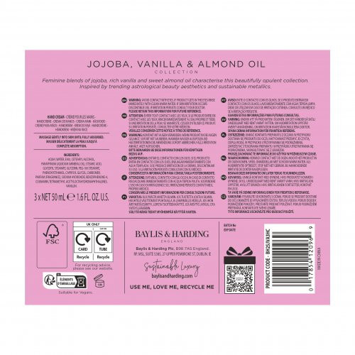 Baylis & Harding Jojoba, Vanilla & Almond Oil Luxury Hand Treats Gift Set