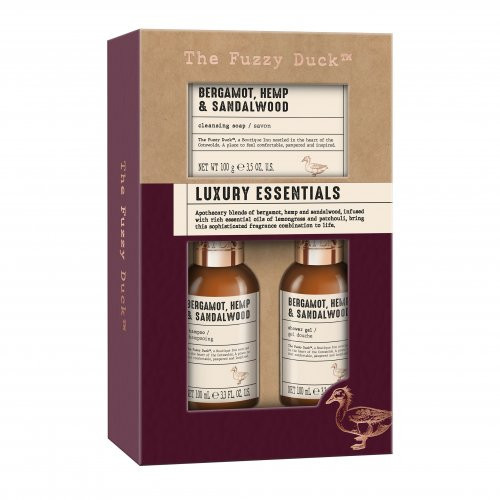 Baylis & Harding The Fuzzy Duck Men's Hemp & Bergamot Luxury Daily Preening Kit Gift Set