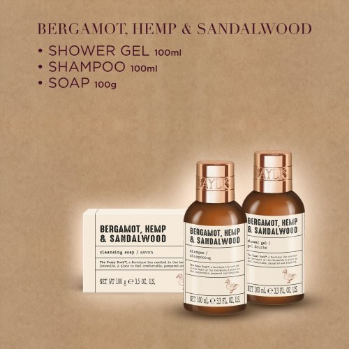 Baylis & Harding The Fuzzy Duck Men's Hemp & Bergamot Luxury Daily Preening Kit Gift Set