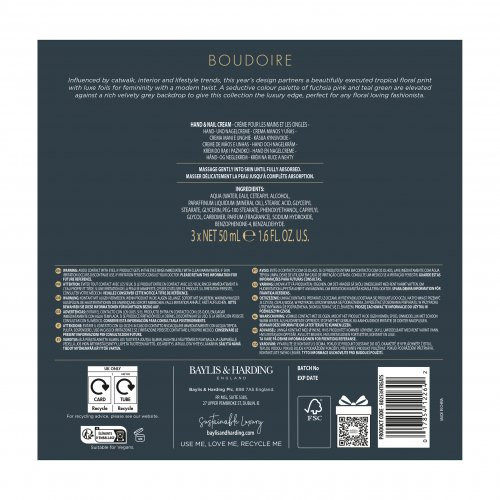 Baylis & Harding Boudoire 3 Hand Cream Set 3x50ml