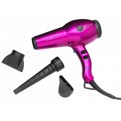 Diva Pro Styling Ultima 5000 Pro Hair Dryer Black