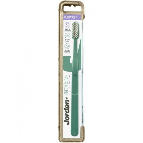 Jordan Green Clean Ultrasoft Toothbrush Pink