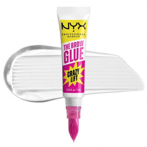 NYX Professional Makeup The Brow Glue Crazy Lift Brow Lamination Gel Clear