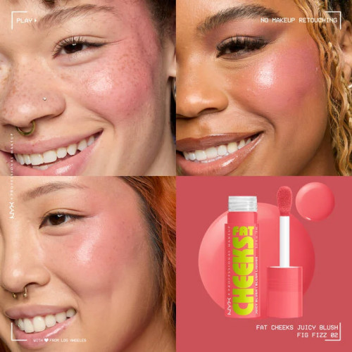 NYX Professional Makeup Fat Cheeks Juicy Liquid Blush 8ml