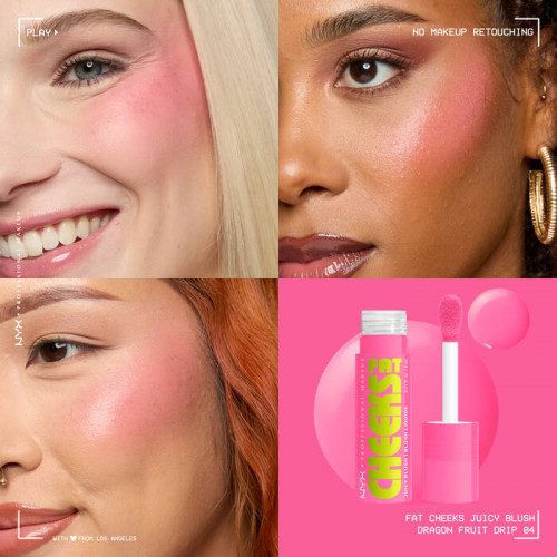 NYX Professional Makeup Fat Cheeks Juicy Liquid Blush 8ml