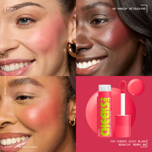 NYX Professional Makeup Fat Cheeks Juicy Liquid Blush 8ml