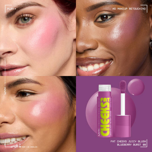 NYX Professional Makeup Fat Cheeks Juicy Liquid Blush 8ml