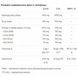 Ecosh Tutti Frutti Omega-3 Fish Oil Supplement 150ml
