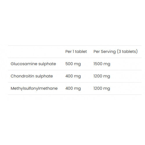 VPLab Nutrition UltraVit Glucosamine Chondroitin MSM 90 capsules