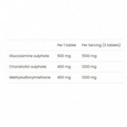 VPLab Nutrition UltraVit Glucosamine Chondroitin MSM 90 capsules