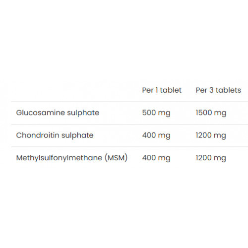 VPLab Nutrition Glucosamine Chondroitin MSM 90 capsules