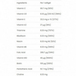 VPLab Nutrition Ultra Women's Multivitamin Formula in Softgels 90 capsules