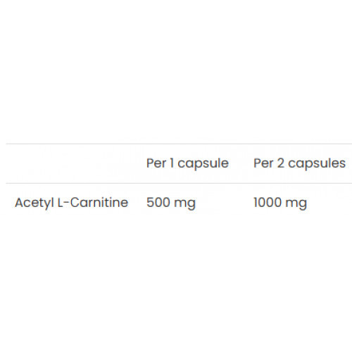 VPLab Nutrition Nutrition UltraVit Acetyl-L-Carnitine 60 caps.